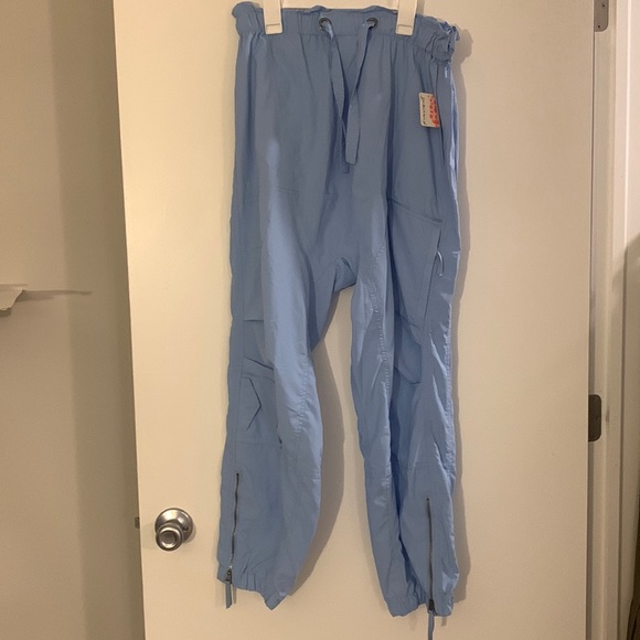 Free People Movement spring trekker pants in snowbird blue - Picture 4 of 7